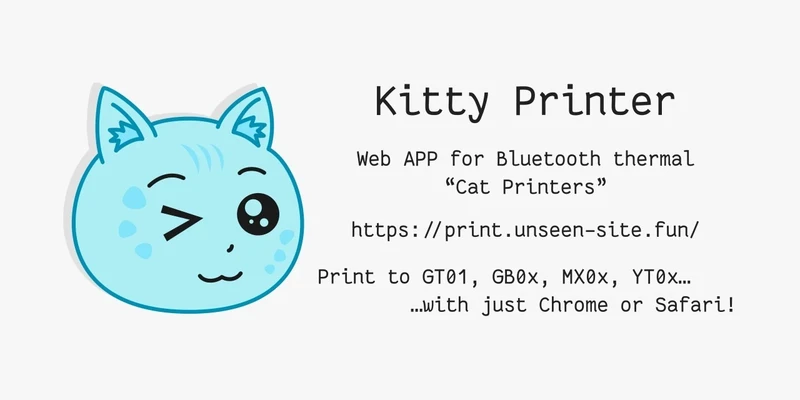 Poster: Kitty Printer