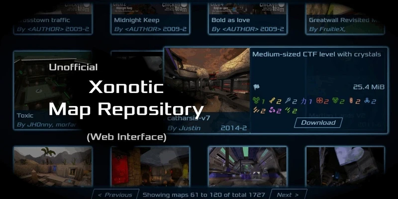 Poster: Xonotic Map Repository